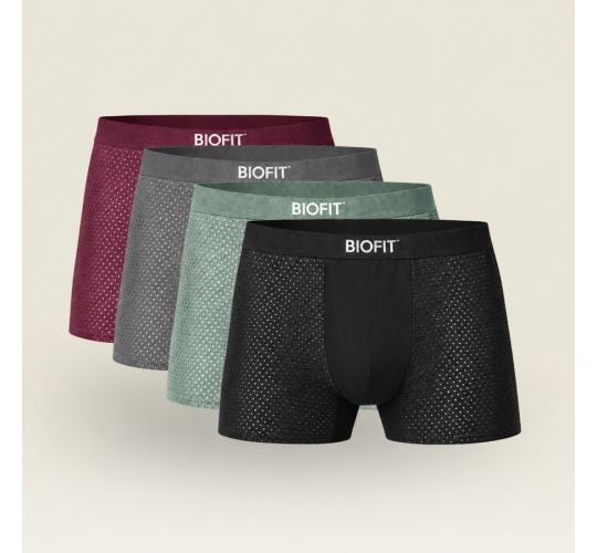 Wholesale Job Lot of 10 BIOFIT Essentials Boxer Trunks - Mixed Colours