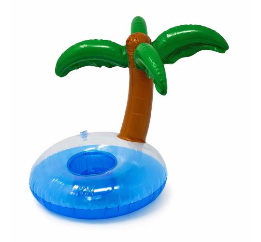 504 x Inflatable Cup Holder - Palm Tree