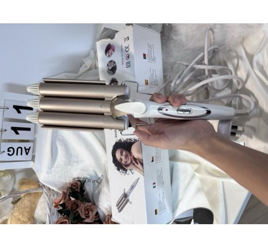 50x Triple Barrel Hair Curling Wands – New Boxed
