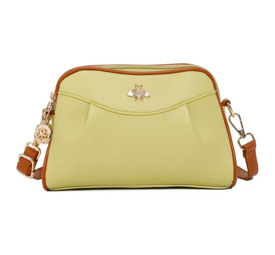 Mix 45 pcs of 2 styles Various Colors -Soft Pu Double Zipper Two-toned Cross Body Bag Shoulder Bag