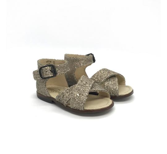 Wholesale Job Lot of 5 The Eugens Girl's Athina Glitter Sandals