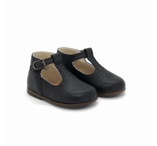Wholesale Job Lot of 6 The Eugens Girl's Iris Noir T-Bar Shoes