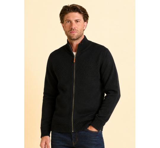 One Off Job Lot of 10 Brakeburn Mens Knitted Zip Through (XL)