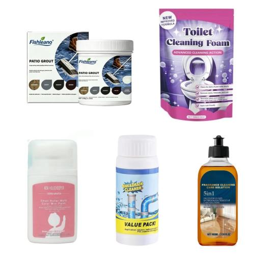 One Off Job Lot of 21 Mixed Household Cleaning & Maintenance Products