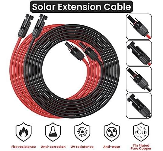 60mts 4mm Solar Cable Red 30mt Black 30mts. FREE POST 