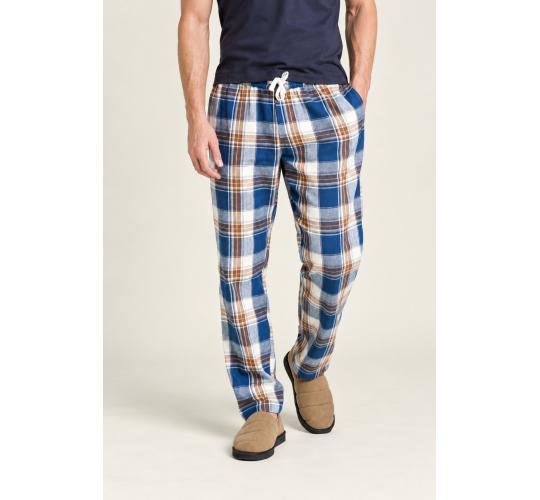 One Off Job Lot of 7 Brakeburn Mens Winter Check Pyjama Bottoms (34-36)