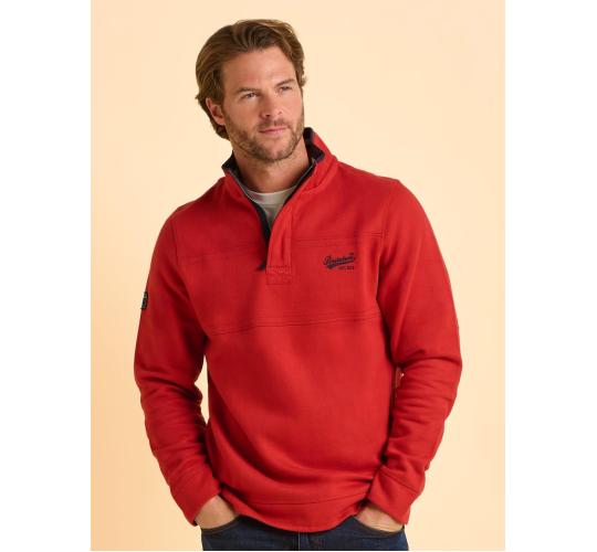 One Off Job Lot of 4 Brakeburn Heritage Quarter Zip Sweatshirt (S-L)