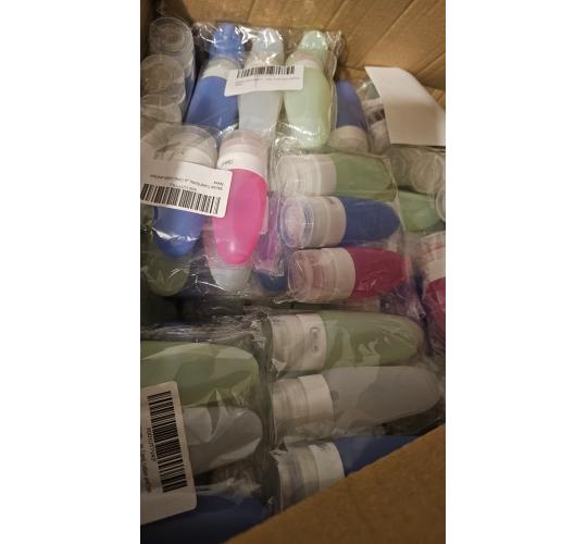 Wholesale Stock Offer – Silicone lebeled Travel Bottles 20ml, 37ml, 60ml, 90ml 
