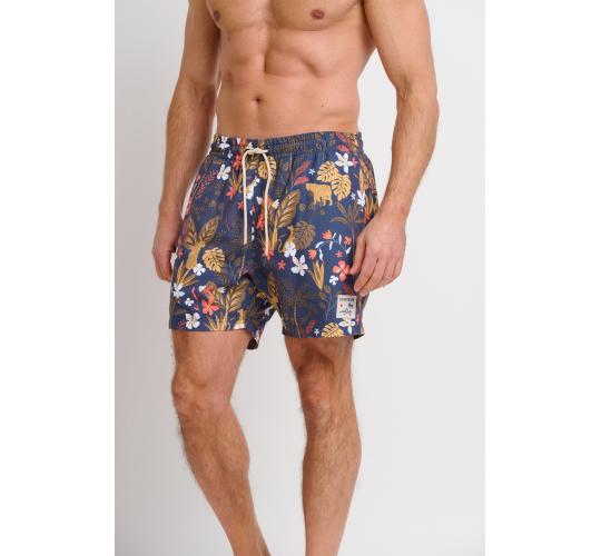 One Off Job Lot of 14 Brakeburn Men's Botanical Jungle Swim Shorts (30-38)