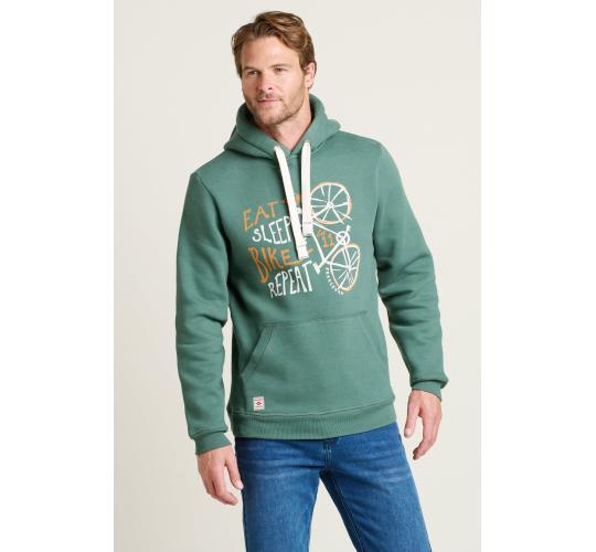 Job Lot of 12 Brakeburn Men's Green Bike Hoodie