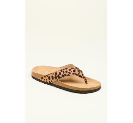 Job Lot of 4 Pairs of Brakeburn Women's Animal Spot Sandals