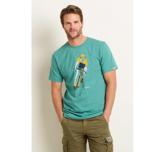 One Off Job Lot of 4 Brakeburn Men's Green Cyclist T-Shirts (M & XXL)