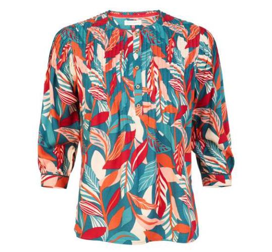 Job Lot of 2 Brakeburn Women's Evergreen Leaves Blouses (UK 14)