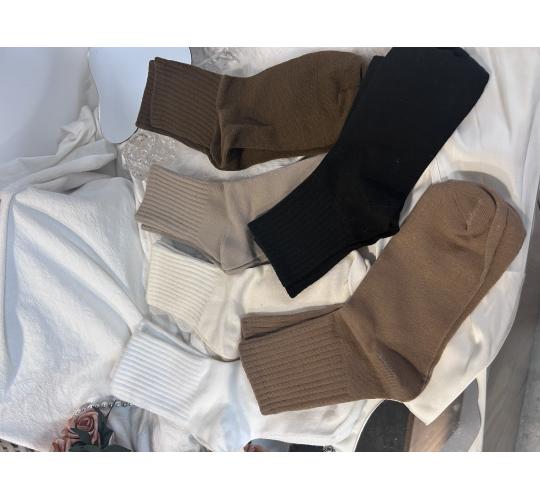 60 Packs of Ribbed Crew Socks - 6 Pairs Per Pack - 360 Pairs - Packaged
