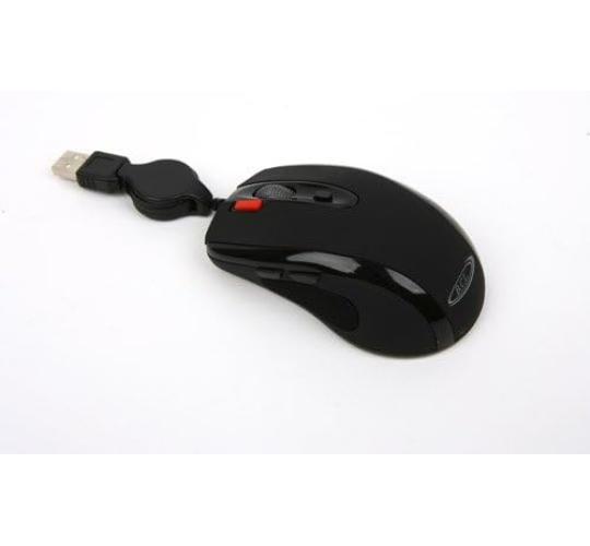 Wholesale Lot of 20 BCL LM135 Black Retractable USB Mice - New