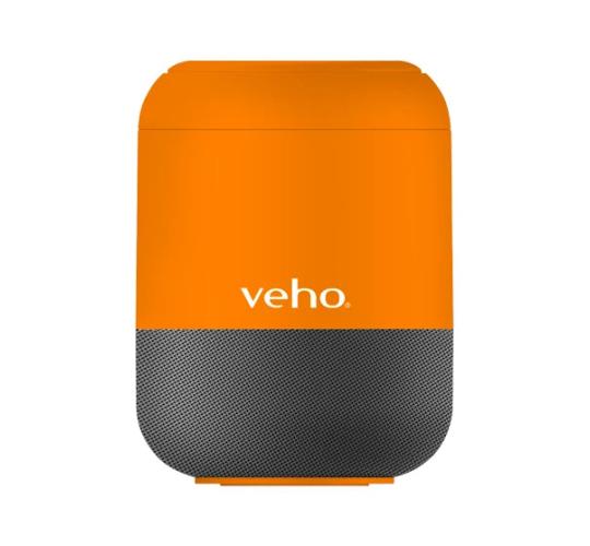 Wholesale Lot of 5 Veho MZ-S Orange Wireless Speakers - Grade A1