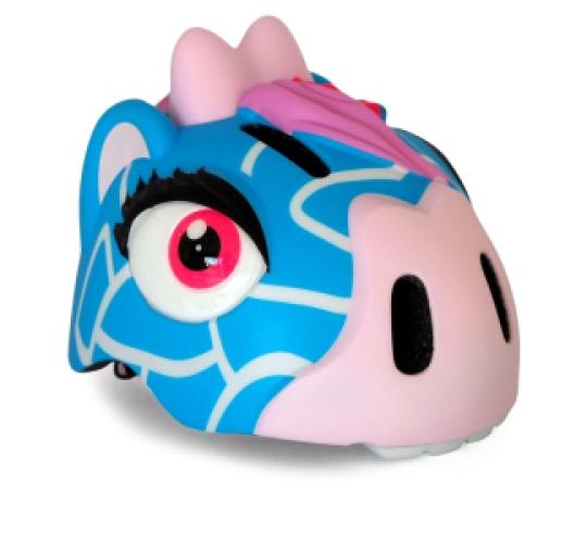 Wholesale Lot of 5 Crazy Safety Giraffe Blue/Pink Helmets - New