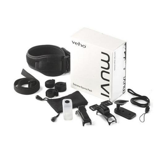 5 Veho Muvi Extreme Action Sports accessory packs — Grade A