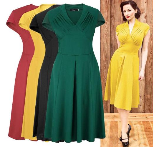 approx 60 pcs Ladies Vintage Style Retro 1940s Rockabilly Evening Swing Skaters Tea Dress