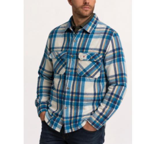 One Off Job Lot of 3 Brakeburn Men’s Check Overshirts (M-L)