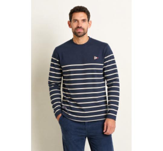 One Off Job Lot of 8 Brakeburn Men’s Long Sleeve Stripe T-Shirts (S-XXL)