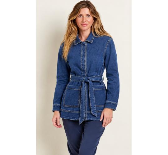 One Off Job Lot of 7 Brakeburn Women’s Belted Denim Jackets (Size 8)