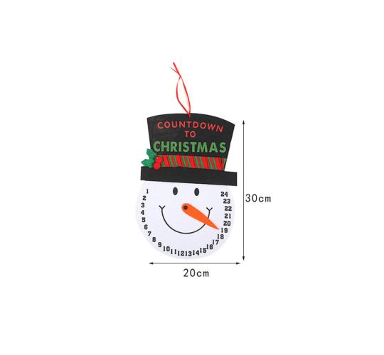 200 x Christmas Snowman Countdown Decorations Kids Xmas Gifts Stocking Fillers