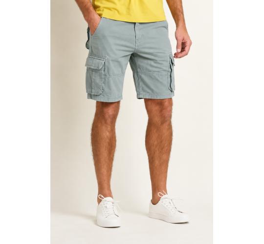 One Off Job Lot of 4 Brakeburn Men’s Blue Stonewashed Cargo Shorts (30-36)