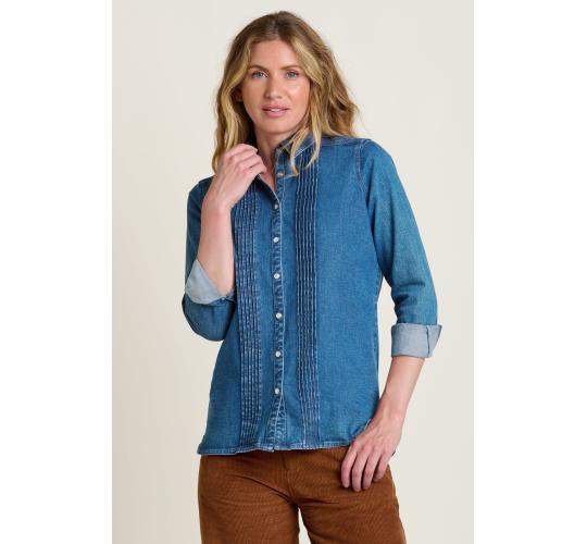 Wholesale Job Lot of 9 Brakeburn Women’s Blue Seatown Denim Blouses (8-20)