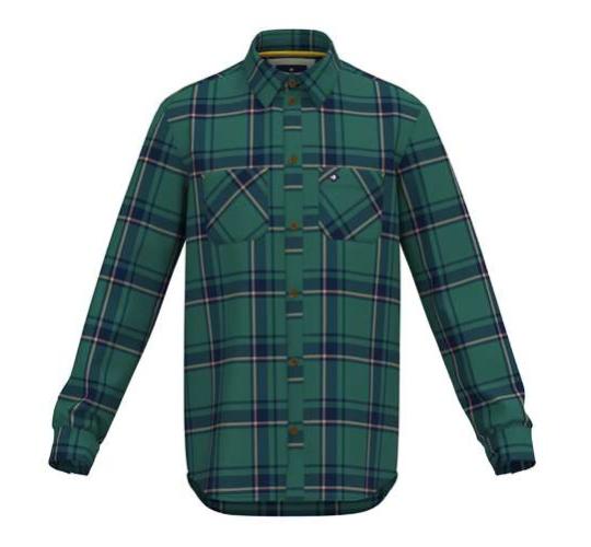 Job Lot of 3 Brakeburn Men's Green Check Shirts