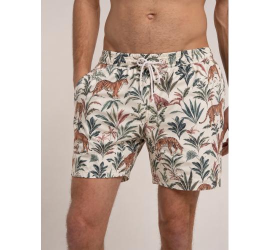Wholesale Job Lot of 6 Brakeburn Men’s Tiger Print Swim Shorts (28-30)