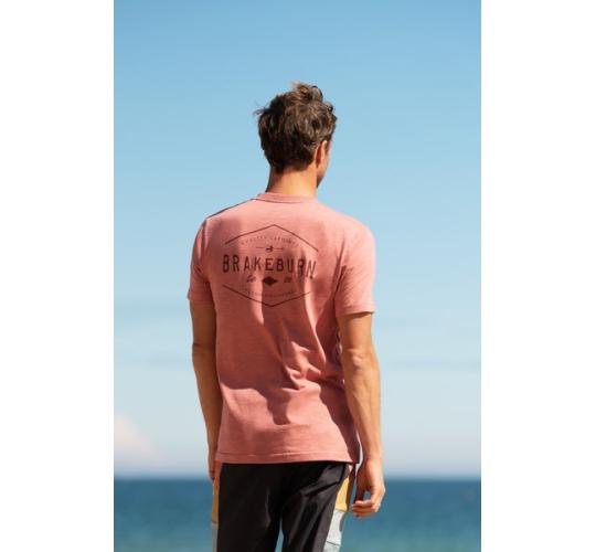 Job Lot of 4 Brakeburn Men's Salmon Pink Custom T-Shirts