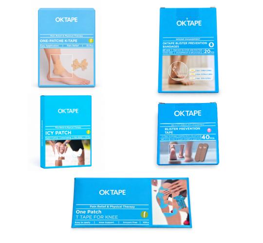 One Off Job Lot of 10 OKTAPE Tape & Patch Packs