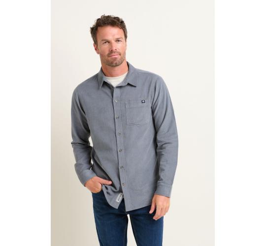 One Off Job Lot of 7 Brakeburn Men's Blue Corduroy Shirt (S-XXL)