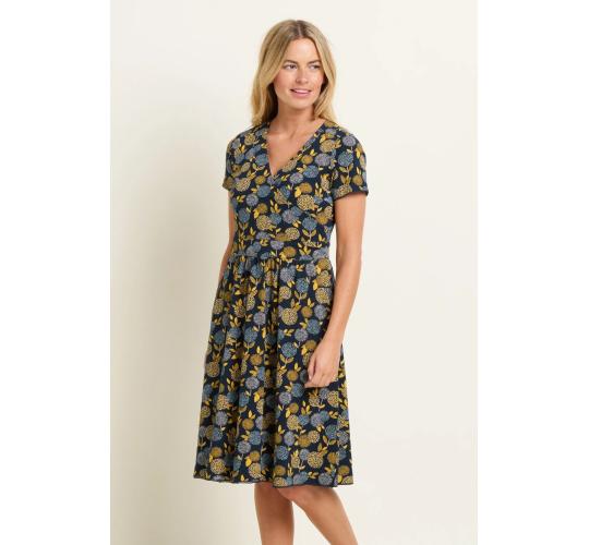 Job Lot of 43 Brakeburn Women's Luna Wrap Dress - Navy (SS24)