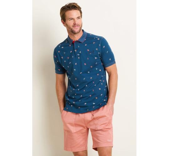 Job Lot of 4 Brakeburn Men's Surf Polo Shirt - Navy (SS24)