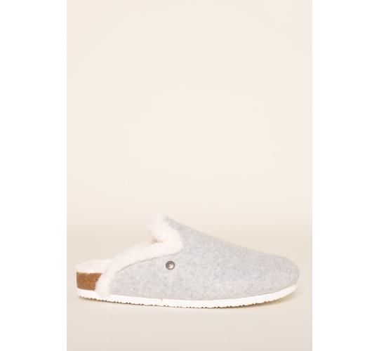 Job Lot of 19 Brakeburn Women's Light Grey Felt Slipper (AW21)