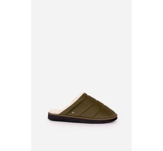 Job Lot of 6 Brakeburn Men's Khaki Quilted Slipper (AW22)