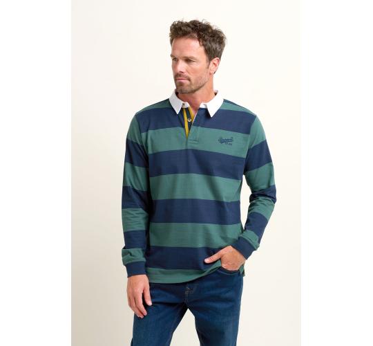 One Off Job Lot of 6 Brakeburn Men's Stripe Rugby Shirt (S-L)