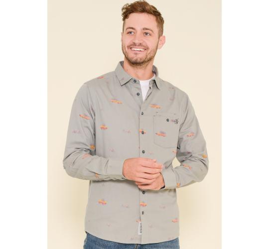 One Off Job Lot of 4 Brakeburn Men's Road Trip Shirt (M-XXL)