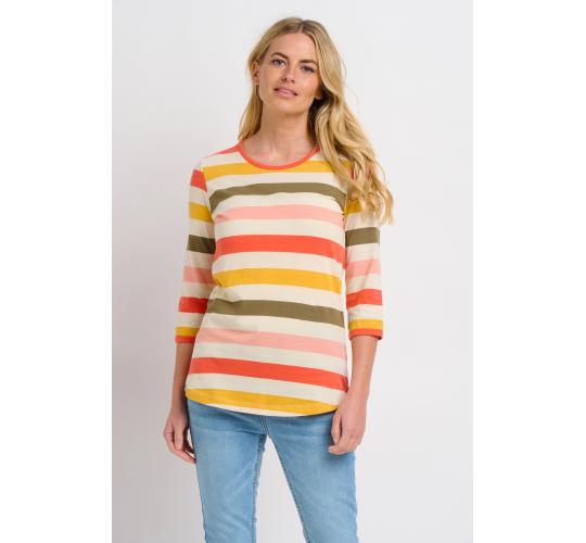 Job Lot of 80 Brakeburn Women's Poppy Stripe Tee (SS23)