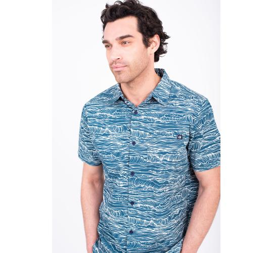 One Off Job Lot of 7 Brakeburn Men's Wave Short Sleeve Shirt (XS)