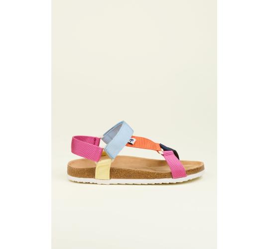Job Lot of 5 Brakeburn Women's Rainbow Webbing Strap Sandal (SS24)