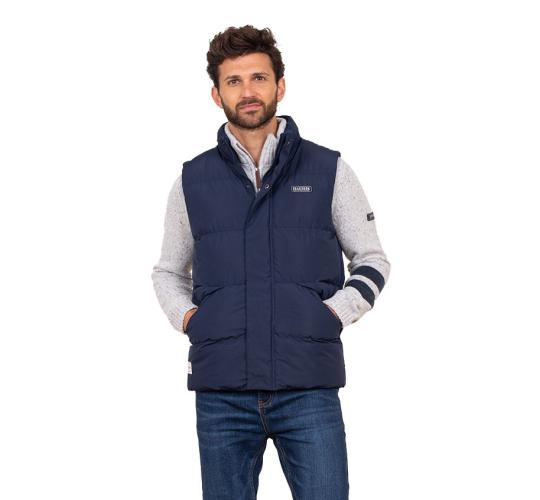 Job Lot of 17 Brakeburn Men's Navy Classic Padded Gilet (AW22)