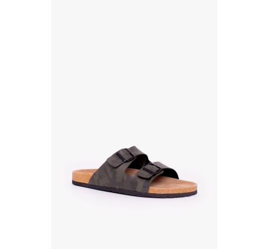 3 x Brakeburn Men's Black Camo Sandals | SS22