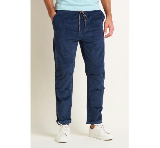 3 x Brakeburn Men's Navy Corduroy Trousers | SS24