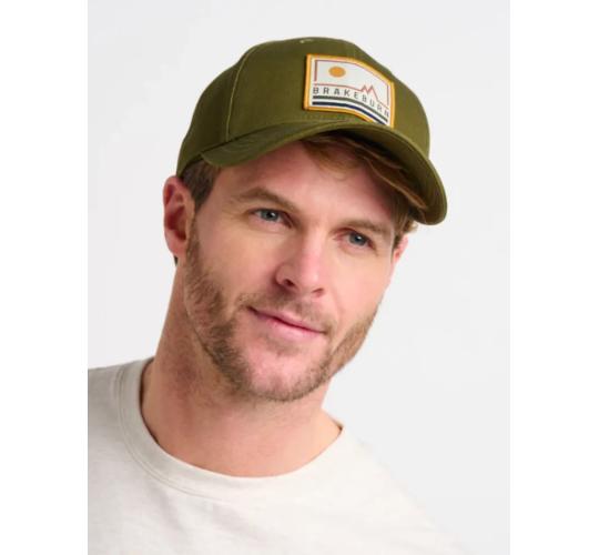 3 x Brakeburn Men's Khaki Patch Caps | SS23