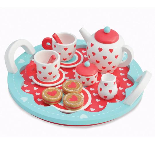 Indigo Jamm Heart Tea Set