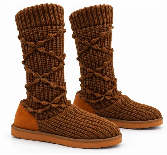 Wholesale Job Lot of 10 Voi Jeans Women’s Dendera Knitted Boots (Size 3-8)