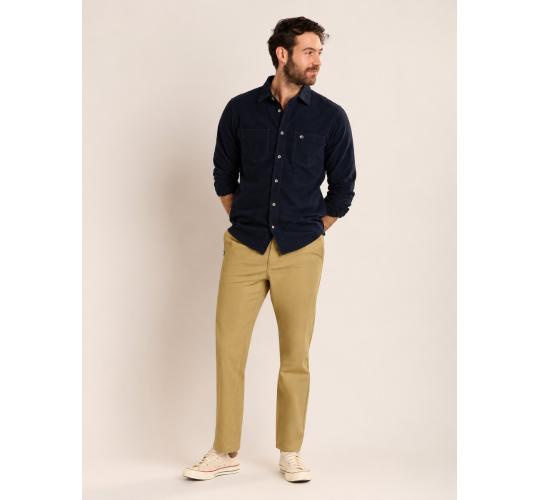 One Off Job Lot of 6 Brakeburn Men’s Navy Corduroy Shirts (S-XXL)